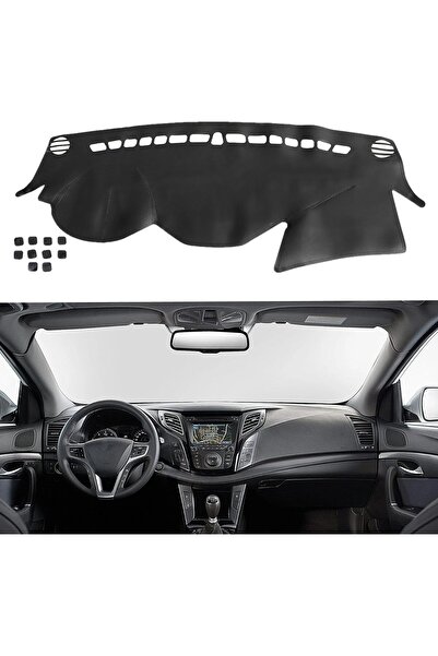 Generic SecosAutoparts Black line Leather Dashboard Dash Cover Pretector Mat ...