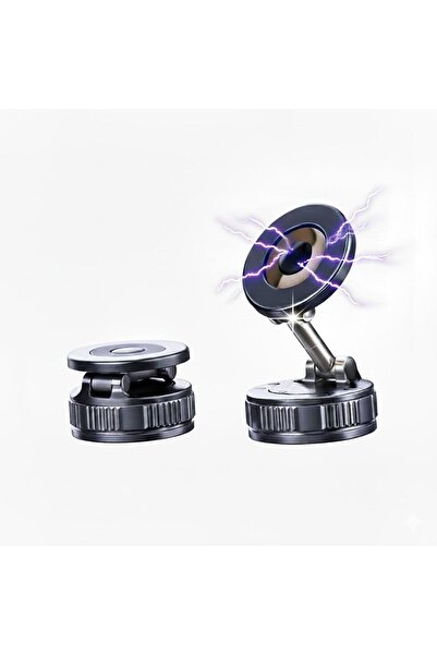 Generic 2025 Magnetic Phone Stand & Car Holder, Strong Suction Cup Dashboard ...