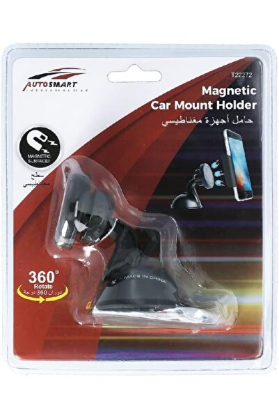 Generic Autosmart Magnetic Car Mount Phone Holder Black T22272