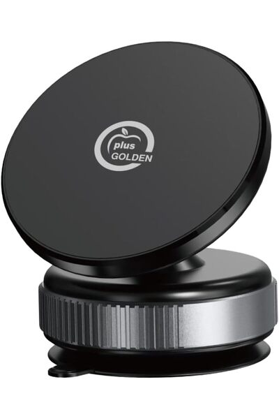 Generic GOLDEN PLUS Upgraded Vacuum Magnetic Suction Cup Car Phone Holder wit...