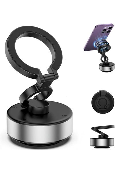 Generic حامل هاتف مغناطيسي للسيارة من إينار، حامل قابل للطي والدوران بزاوية 3...