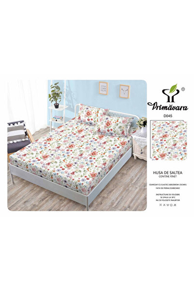 FIONNA.RO Duvet Cover With Stretchy And Pillowcases 160X200cm - Many Flowers