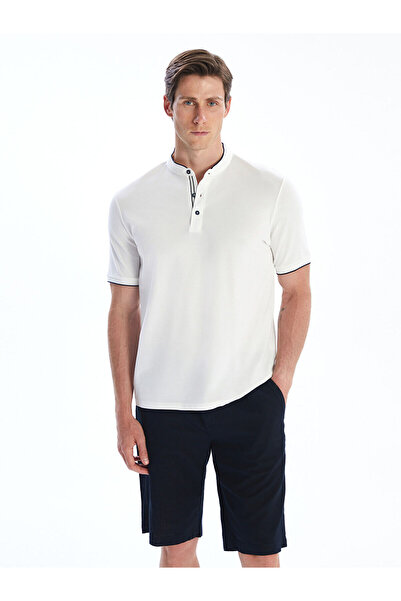 LC Waikiki Ανδρικό μπλουζάκι Özmarka Yeni Sezon Hakim Lapel Pique