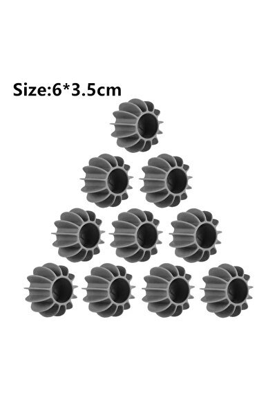 Choice1 grey 10PCS G4068B 5/10pcsLaundry Ball Reusable Silicone Clothes Hair ...