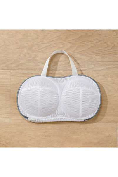 choice2 حقيبة غسيل حمالات الصدر بتصميم هيكل عظمي رمادي، قطعة واحدة، غطاء خاص ...