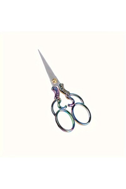 Choice3 colorful 1 piece of antique metal scissors, Paper Cuttings scissors, ...