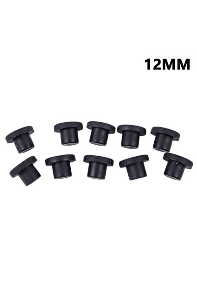Choice1 10 قطع من أغطية الثقوب الصلبة مقاس 12 مم، مقاومة لدرجات الحرارة العال...