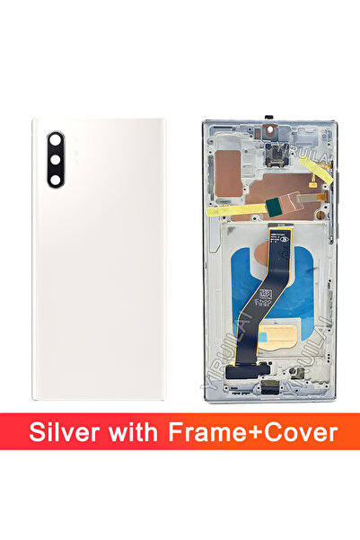 Choice5 غطاء إطار فضي لشاشة عرض TFT نوت 10 بلس مع إطار لهاتف نوت 10+ N975F N9...