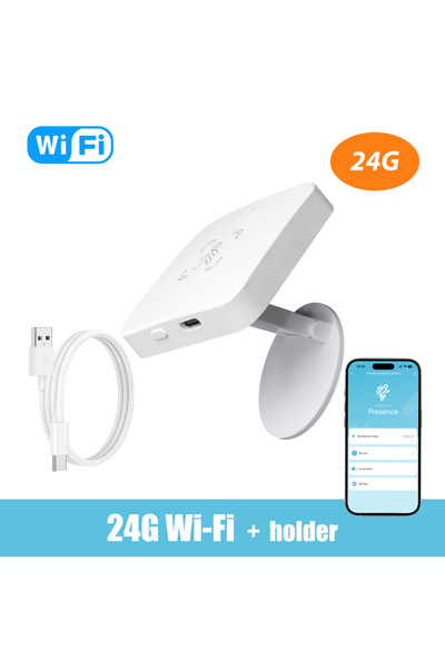 Choice6 حامل واي فاي 24 جيجا، كاشف وجود الإنسان Tuya WiFi / Zigbee، مستشعر ذك...