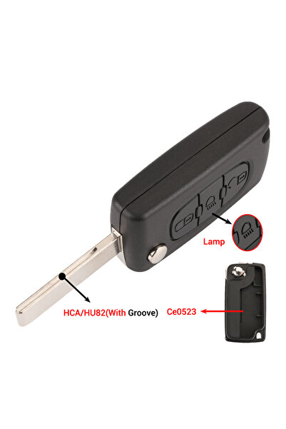 Choice1 3B Lamp HCA Ce0523 jingyuqin 2/3 Butt for Peugeot 207 307 308 407 607...