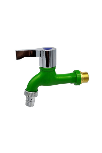 choice2 G1/2 C 1/2" 4-Point Water Inlet In-Wall Plastic Faucet for Washing Ma...