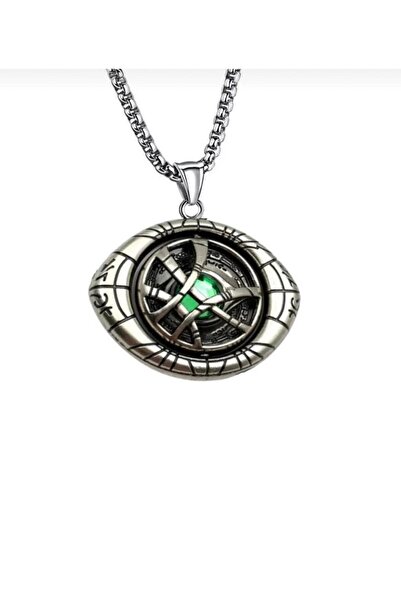 Yuchicly Rotating Symbol Figured Pendant – Unisex Design with Stainless Steel...
