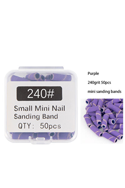 Choice9 XSQA50P240 3.1mm Mini Sanding Bands Stainless Steel Mini Sand Bands S...