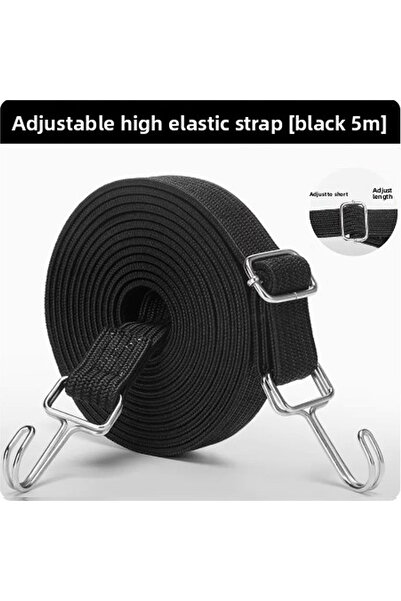 Choice7 Black5 أربطة مطاطية للدراجات النارية، حبال أمتعة، خطافات، ربطات حبال ...