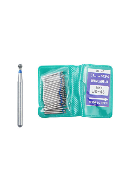 Choice15 BR-46 50Pcs/Bag Dental Diamond High Speed Burs for Polishing Smoothi...