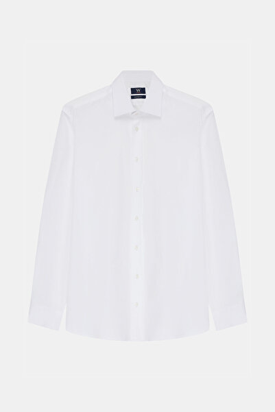 W Collection Satin Classic Shirt