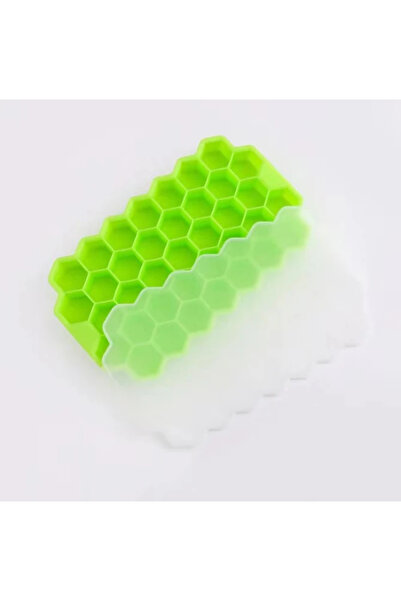 choice2 قالب مكعبات ثلج أخضر قابل لإعادة الاستخدام، مصنوع من السيليكون الخالي...