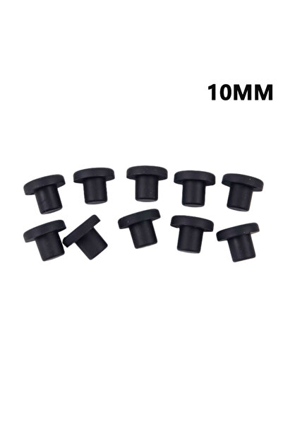 Choice 10 قطع من أغطية الثقوب الصلبة بقطر 10 مم، مقاومة لدرجات الحرارة العالي...