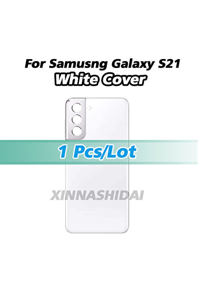 Choice4 غطاء خلفي أبيض جديد للبطارية لهاتف S21، غطاء خلفي للبطارية، غلاف خلفي...