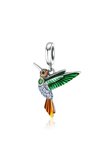 Choice3 B5850 New 925 Silver Bird series Bead Hummingbird Swallow Sparrow Goo...