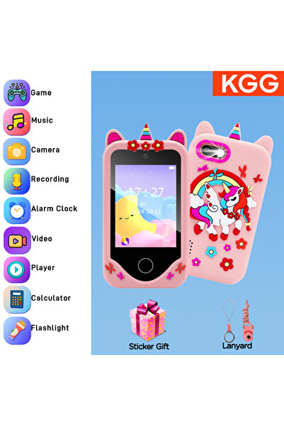 Choice11 type 2 Kids Smart Phone for Girls Boys Kids Cell Phone Toys Dual Cam...