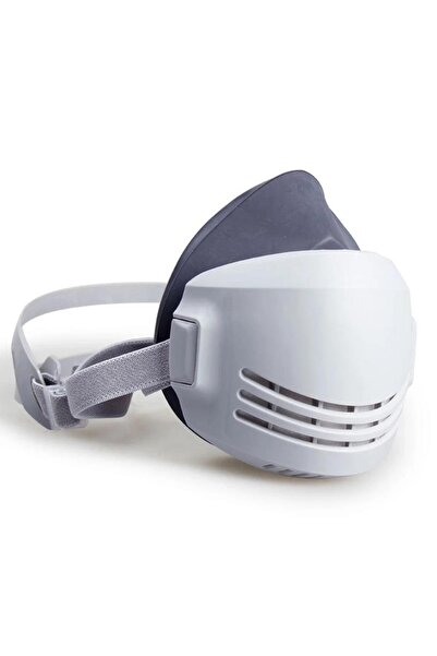 Choice3 قناع غبار مكون من 20 قطعة، قناع تنفس نصف وجه مضاد للغبار والضباب في ا...