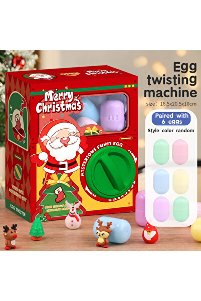 Choice4 red Children's Fun Animal Egg Twister Machine Blind Box Baby Scratchi...