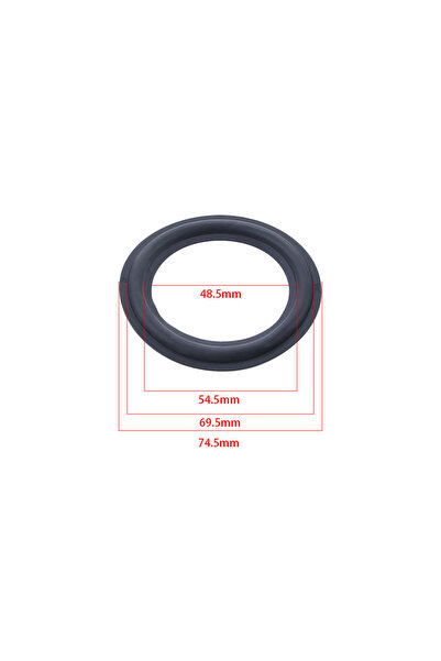 Choice 3 inch 1PCS Speaker Repair Folding Edge Ring Subwoofer Speaker Repair ...