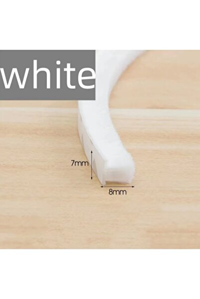 Choice41 شريط مانع للتسرب من صوف ذاتي اللصق، أبيض اللون، 7×8 مم، بطول 5 أمتار...