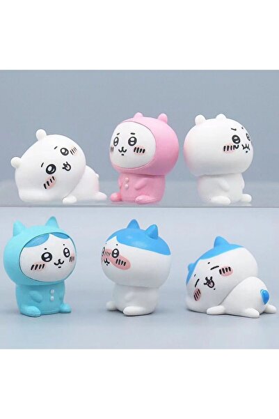 Choice1 مجموعة زينة صغيرة لطيفة من تشيكاوا، أوساجي هاتشيواري، مكونة من 6 قطع،...