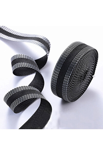 Choice3 قماش أسود بطول 2 متر، لاصق ذاتي، يُستخدم في خياطة البنطلونات، يُكوى ع...