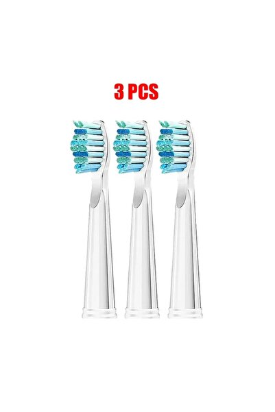 Choice12 3 pcs white Replacement Brush Heads For Seago For Fairywill FW-507/5...