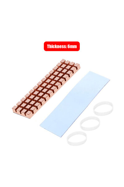 Choice1 ALLOYSEED 6mm PC Notebook SSD Heat Sink For M.2 2280 PCI-E NVME With ...