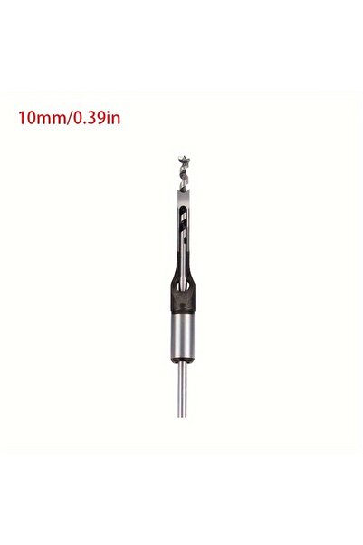 choice2 Round 10mm Square Hole Drill Woodworking Square Hole Drill Square Ten...