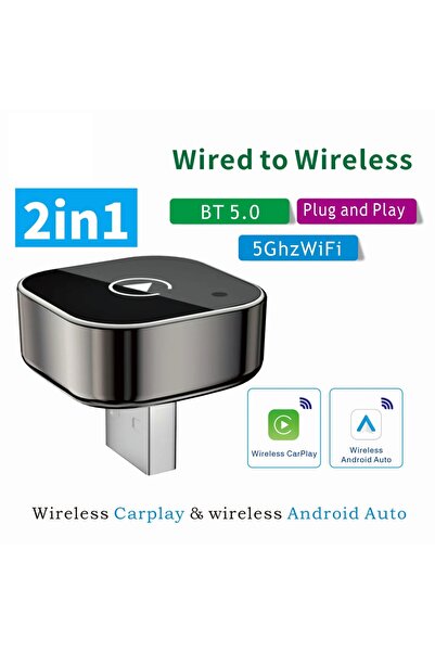 choice2 2in1 Carplay Mini Wireless CarPlay Android 2026 New Smart Auto Adapte...