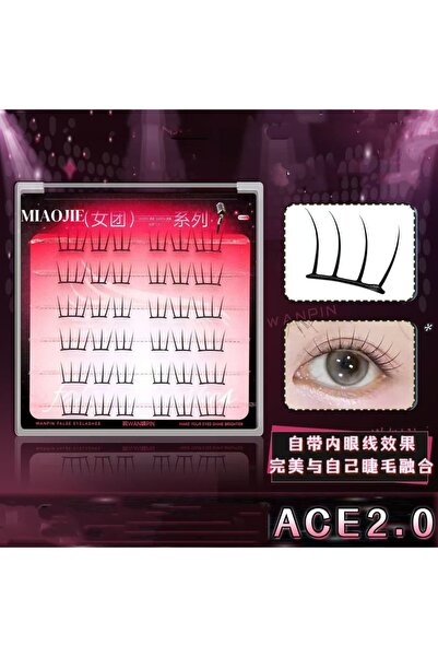 Choice3 ستايل 2 مياوجي، رموش عنقودية فردية قابلة لإعادة الاستخدام، رموش خماسي...