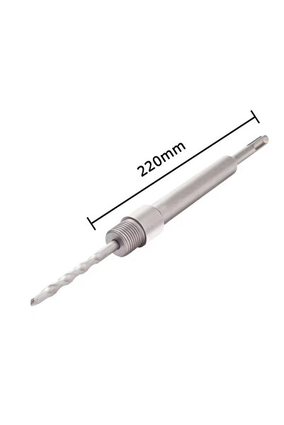 Choice16 رأس حفر SDS PLUS مقاس 220 مم، قطعة واحدة، 30-150 مم، لمنشار ثقب جدار...