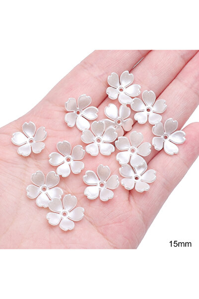 Choice6 النمط 15، حوالي 20-50 قطعة من خرز اللؤلؤ الفضائي المصنوع من مادة ABS،...