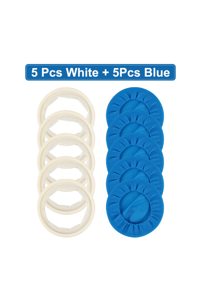 Choice3 5 أزرق، 5 أبيض، 10 قطع، أداة فم معقمة للاستخدام مرة واحدة، موسع للفم ...