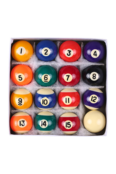 Choice مجموعة كرات بلياردو للأطفال، مصنوعة من الراتنج، بأحجام 38 مم، 25 مم، 3...