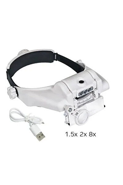 choice2 مجموعة 1 الأكثر مبيعًا نظارات مكبرة قابلة لإعادة الشحن عبر USB أداة إ...