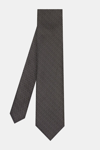 W Collection Geometric Patterned Tie