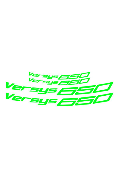 Choice6 650 FL Green For Kawasaki Versys 650 1000 KAWASAKI 17" Inch Wheel Hub...