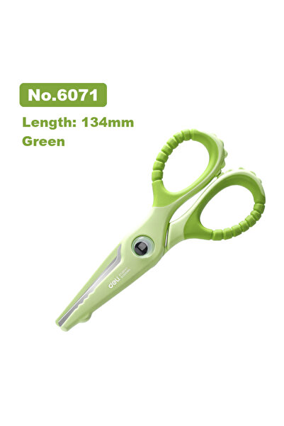 Choice15 6071-أخضر-قطعة واحدة مقص ديلي اللطيف بتصميم كرتوني للأطفال، مناسب لل...