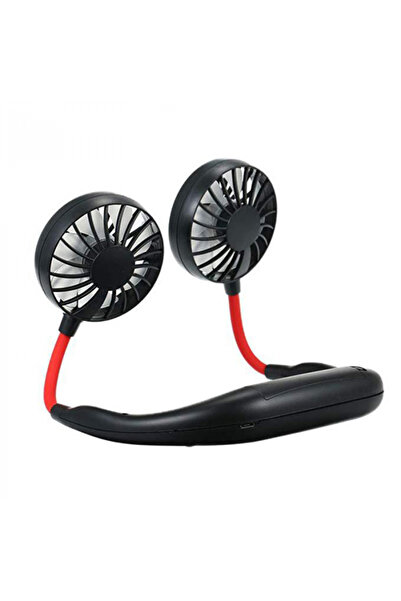 G Glixicom Portable Neck Fan with 3 Speeds - 360 Degree Rotation - Battery Op...