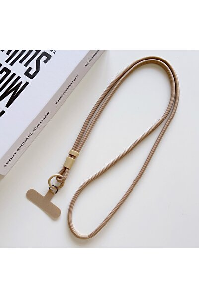 Choice8 قلادة كروسبودي بلون الكاكي الملون قابلة للتعديل، مع حبل تعليق طويل لل...