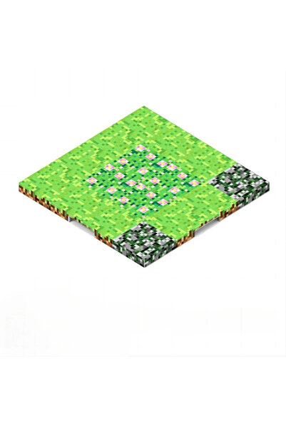 Choice7 مجموعة متنوعة من قواعد بناء مغناطيسية من العشب والطحالب والحجر، تتناس...