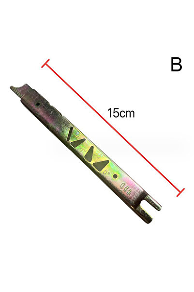 choice2 B 1 قطعة مقياس عمق المنشار، مبرد، مجموعة ملحقات سلسلة المنشار، دليل، ...