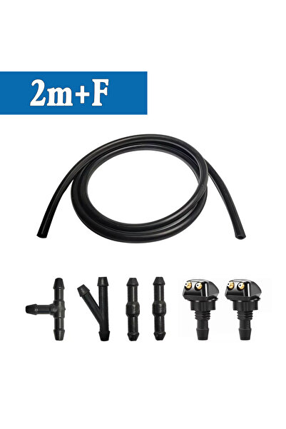 Choice1 فوهة رش مياه غسيل الزجاج الأمامي للسيارة A003، بفتحتين، بخاخ مياه غسي...