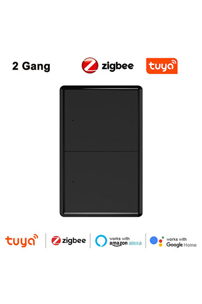 Choice6 مفتاح إضاءة ذكي Tuya Zigbee ثنائي العصابة بدون مكثف ولا يتطلب محايدًا...